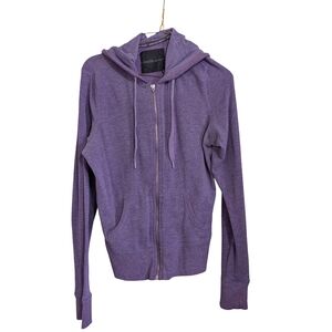 Victoria's Secret Supermodels Essentials Purple Women's Hoodie Rhinestone Medium